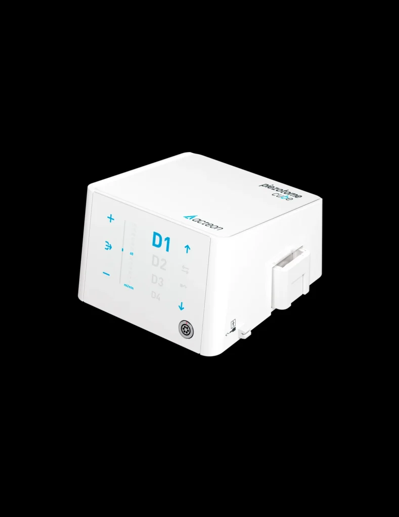 Equipo Qube (Acteon) utilizado por el Dr. Federico Ballario